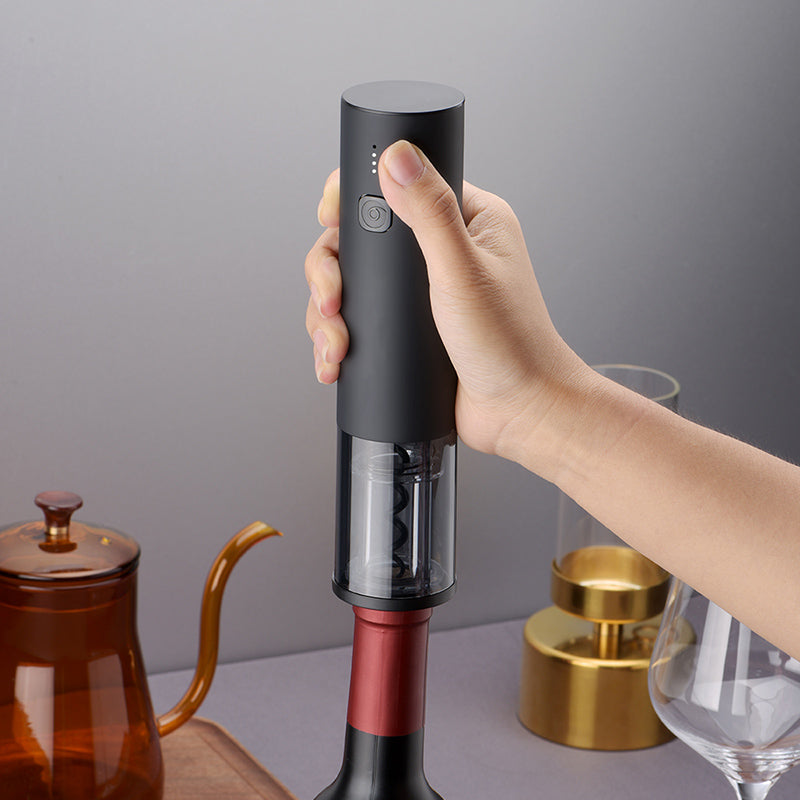 Automatic Wineopener with rechargeable battery | Black