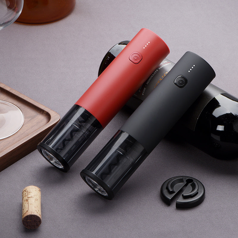 Automatic Wineopener with rechargeable battery | Red